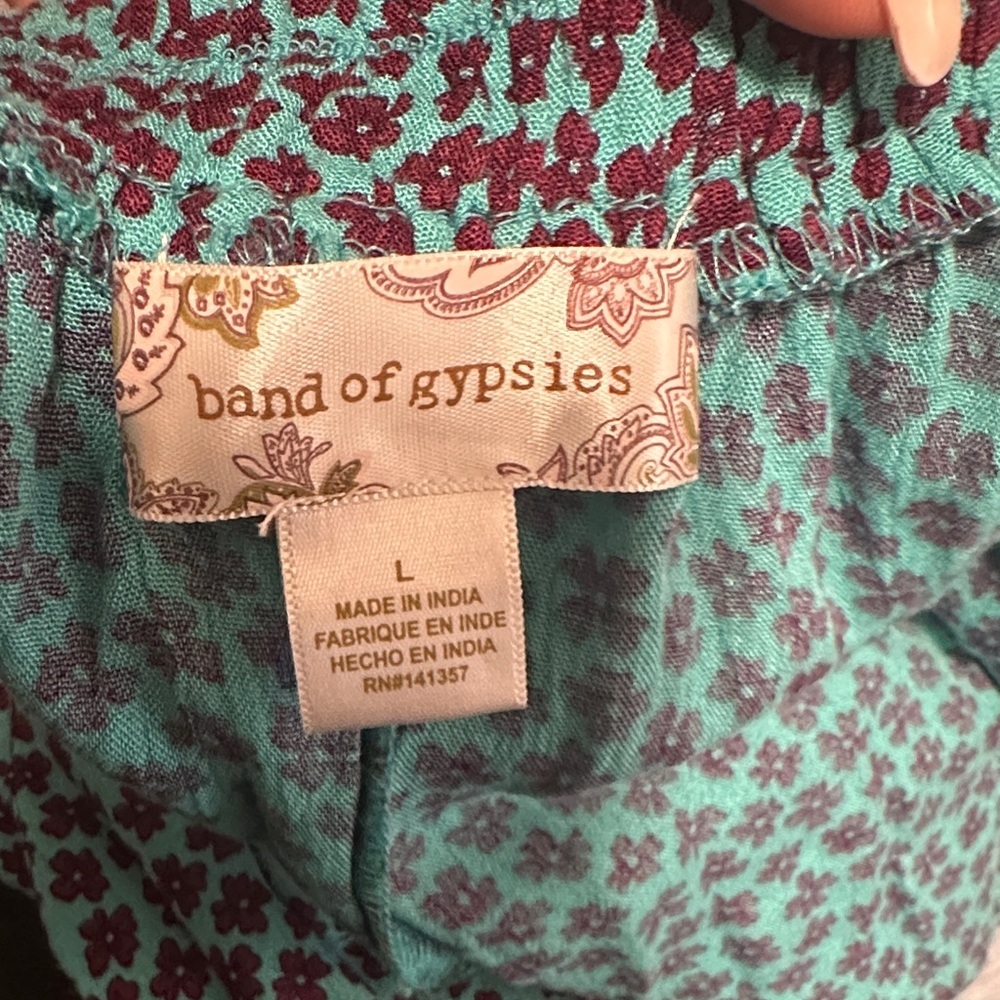 Band of Gypsies skirt and top Set size large - Picture 8 of 8